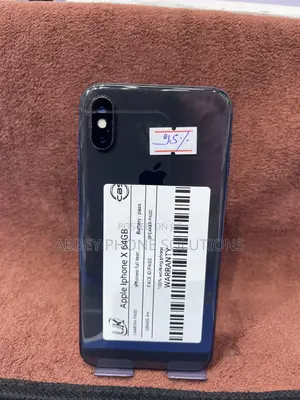 Apple iPhone X 64 GB Black