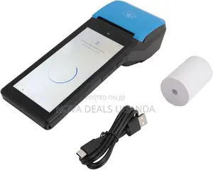 Handheld Pos Pda Receipt, 1080p 58mm 5.5inch Touchpad Thermal Printer