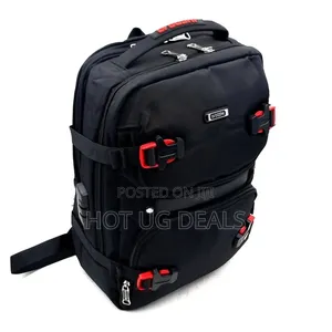 Men's Backpack Oxford Cloth Laptop Backpack Bag-Black