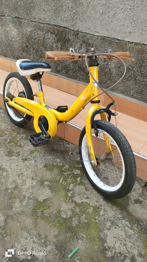Japanese People Ketter Cycle Ii in Yellow, 14 Inches, 2-4yrs.
