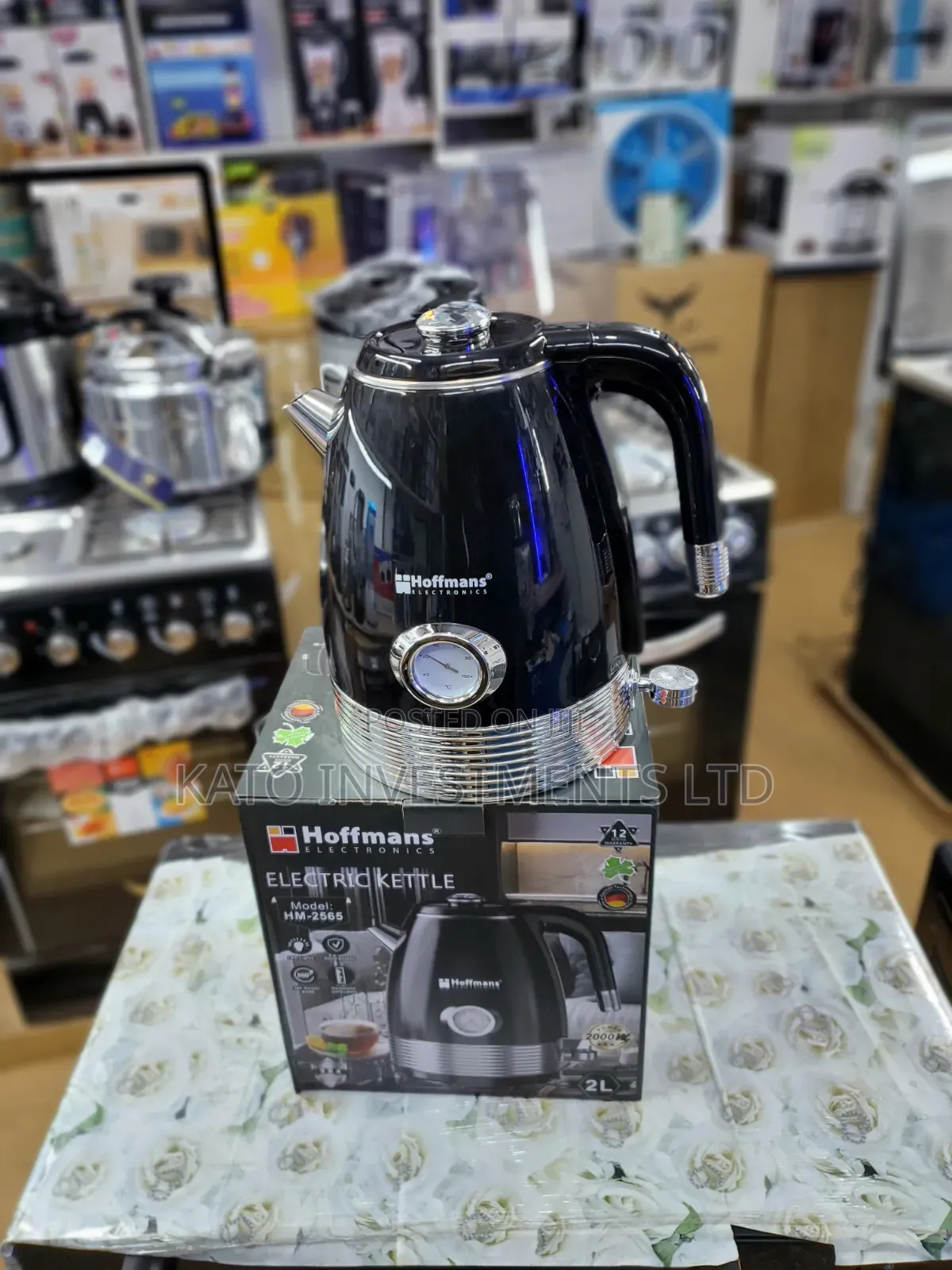 2l Hoffman Electric Kettle (Tempereture)Hm-2565