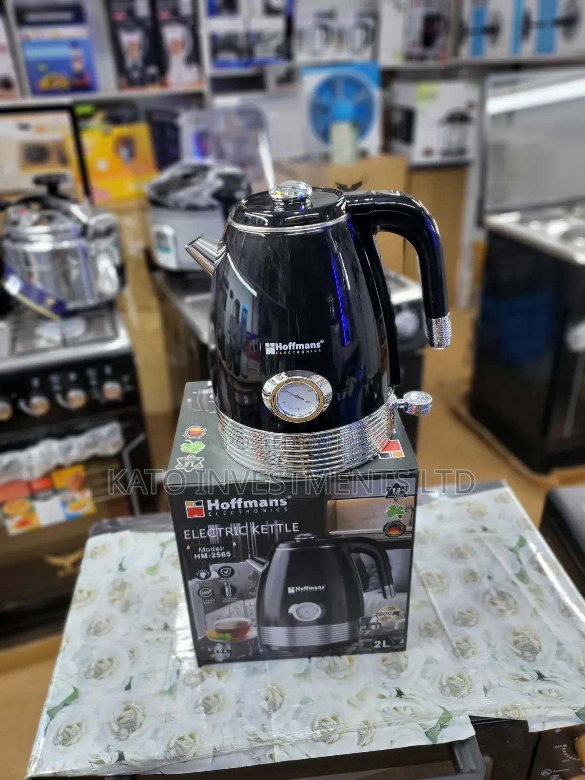 2l Hoffman Electric Kettle (Tempereture)Hm-2565