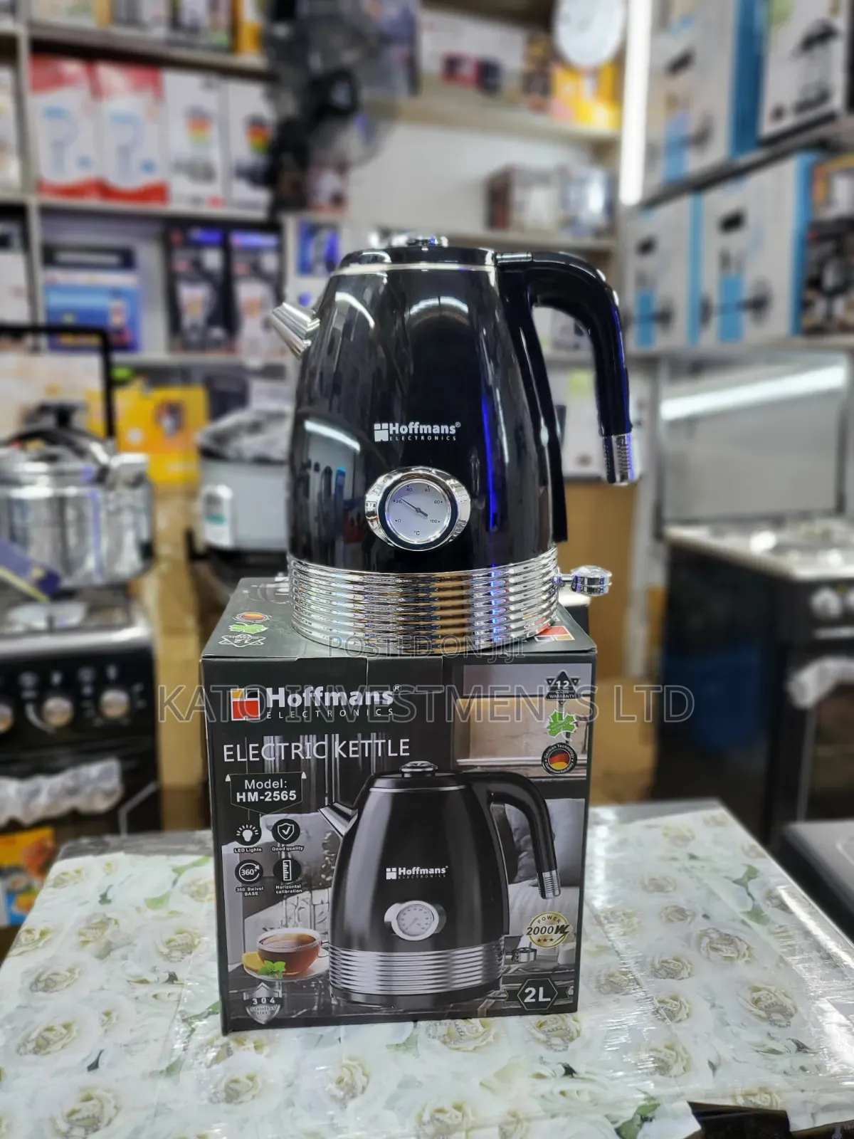 2l Hoffman Electric Kettle (Tempereture)Hm-2565