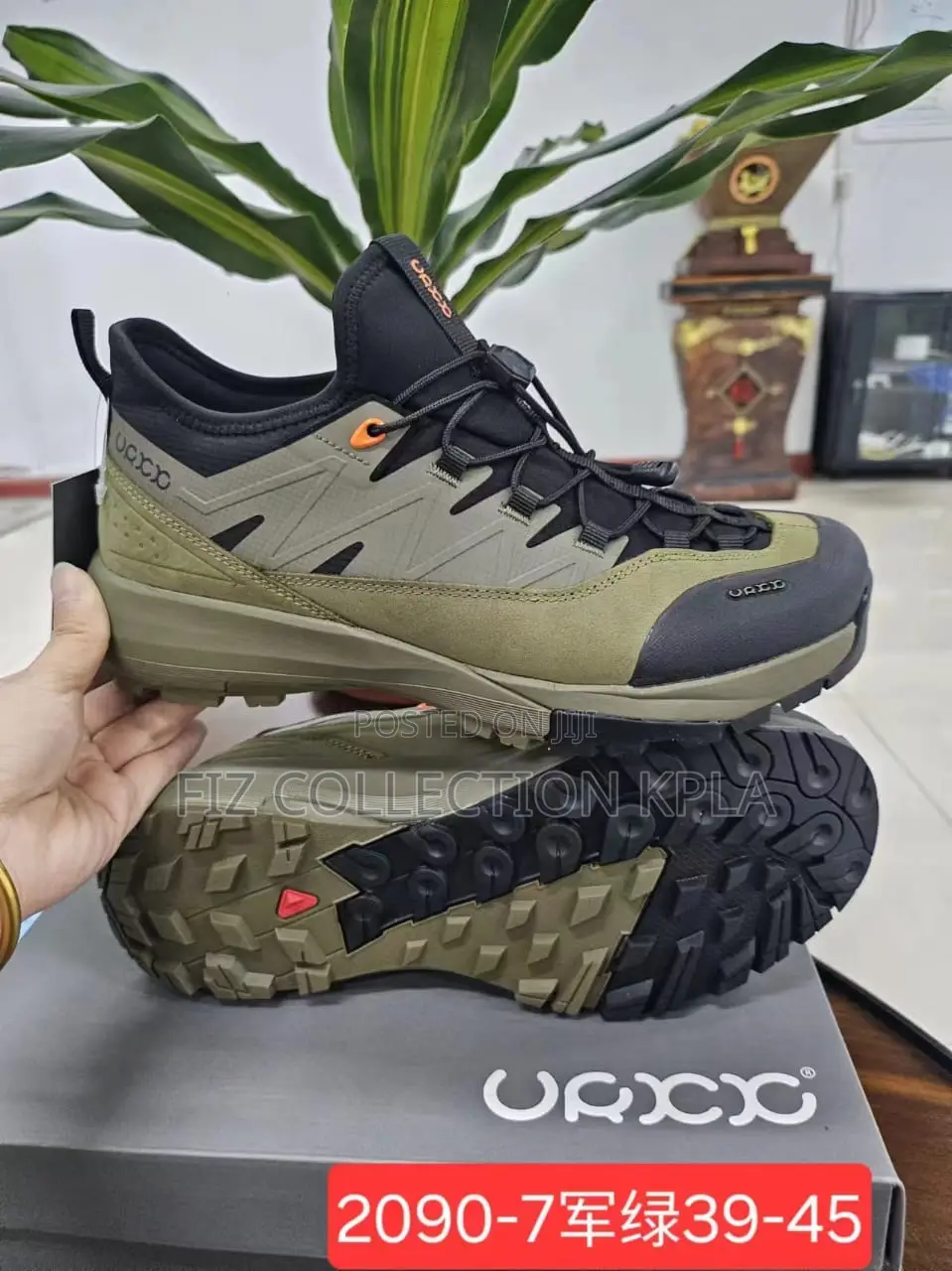 Ecco Sagestride – Light Green Sneaker