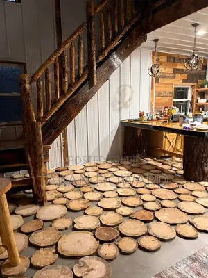 Cordwood Flooring and Construction