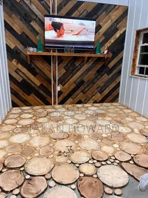 Cordwood Flooring and Construction