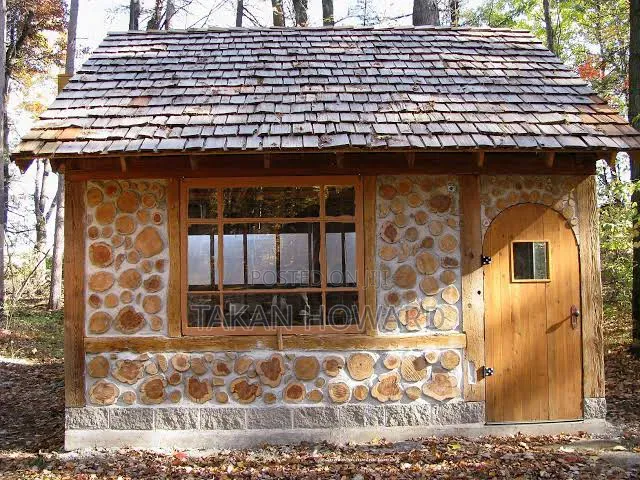 Cordwood Flooring and Construction