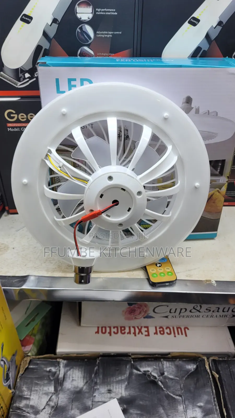 Multi-Functional Fan Light