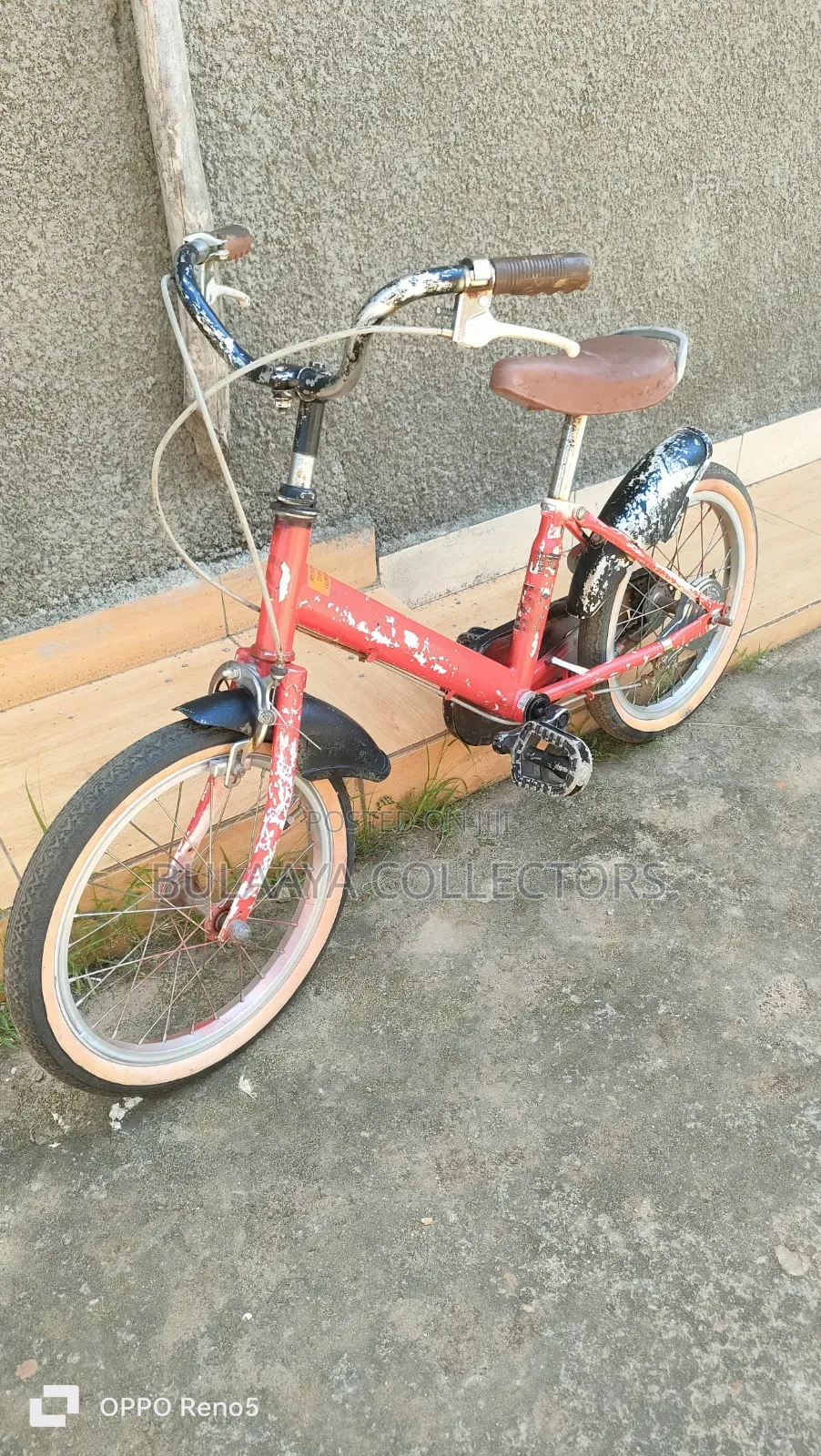 Japanese "Return Off" Children's Bicycle, 16-Inch Wheels, 4-7yrs.