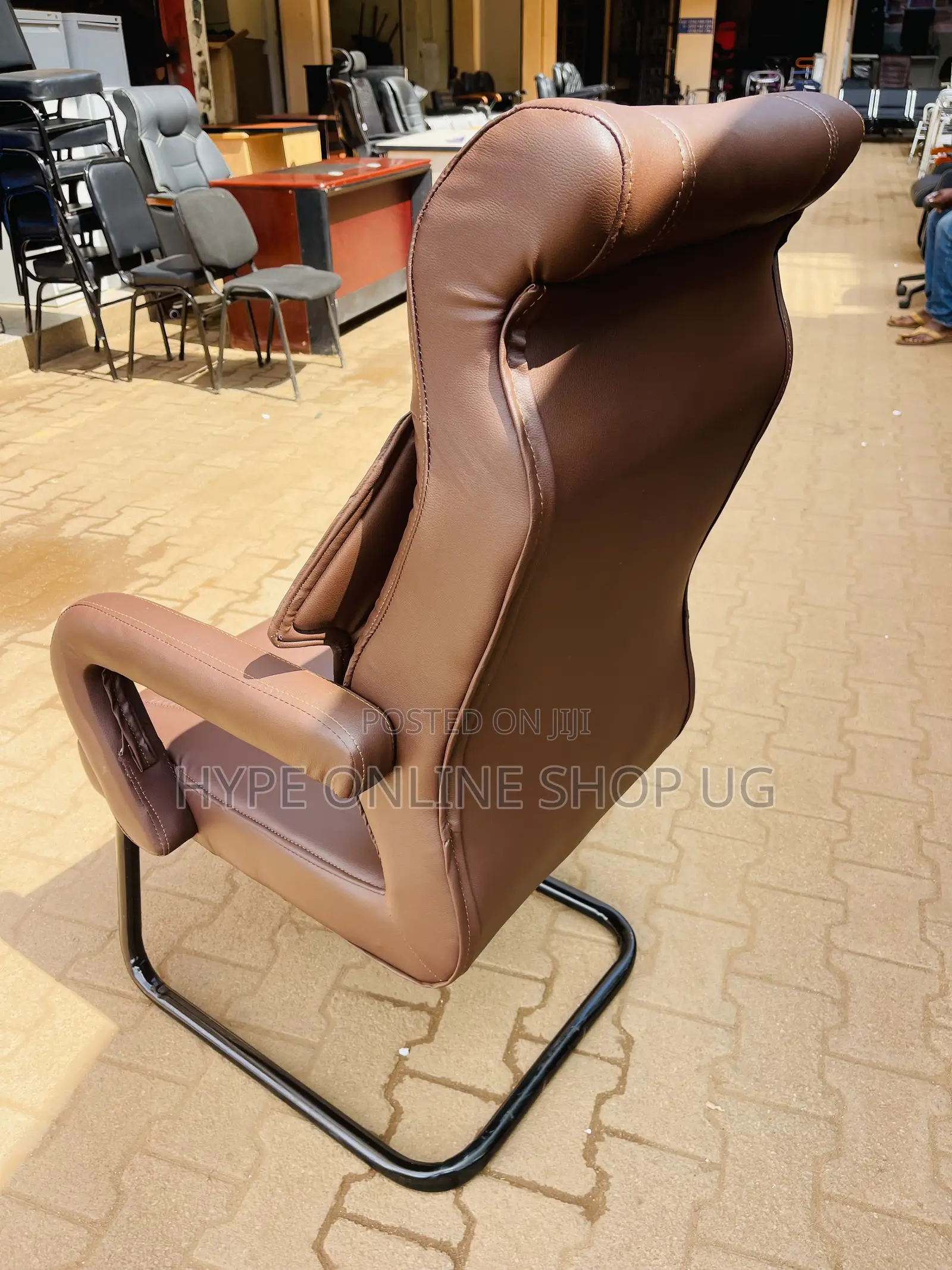 Imported Used Office Brown Chair
