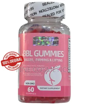 BBL Buttocks Enlargement Gummies Hip/Curvy Figure Shape Up Butt Boost