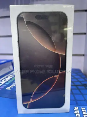 New Apple iPhone 16 Pro Max 256 GB Gold