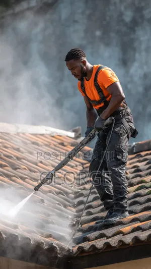 Rooftile Cleaning Kampala | Moss Removal | Pressure Washing