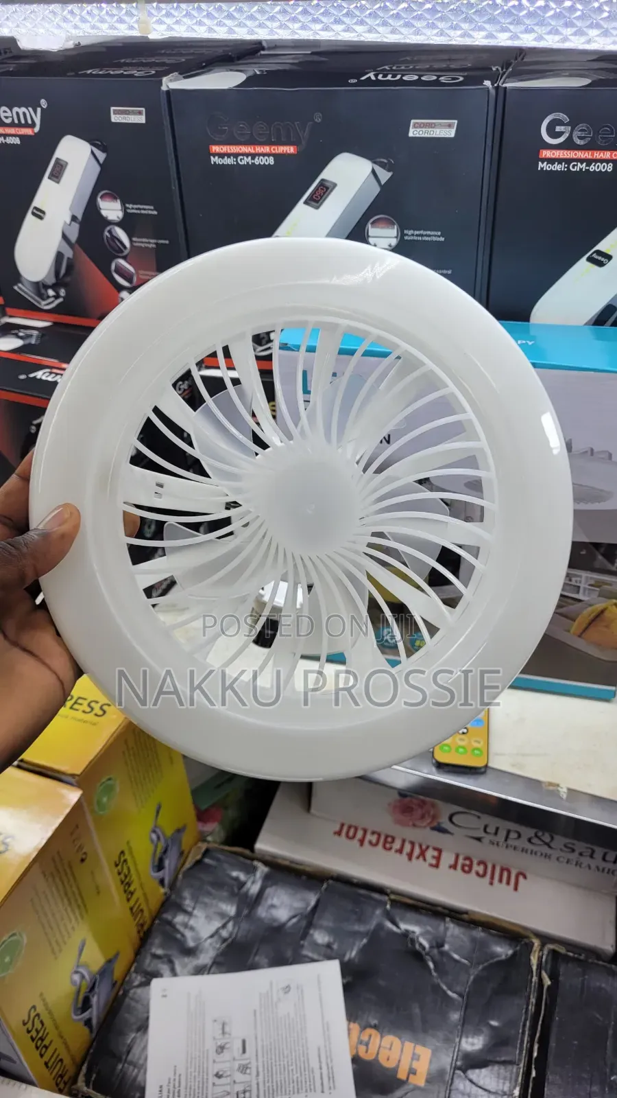 Multifunction Ceiling Fan Light