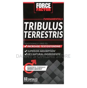 Tribulus Terrestris Extract, 1000mg, Double Strength, 60 Capsules
