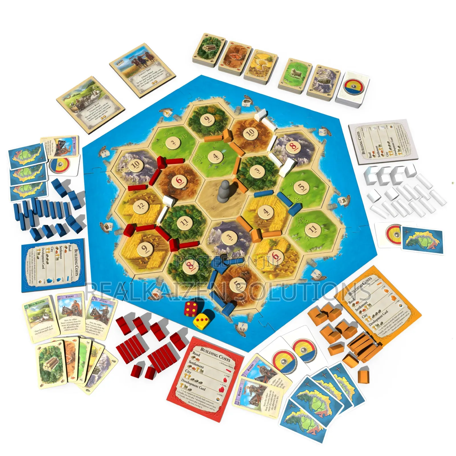 Catan Classic Award Winning Strategy Board Game Trade, Build Settle!