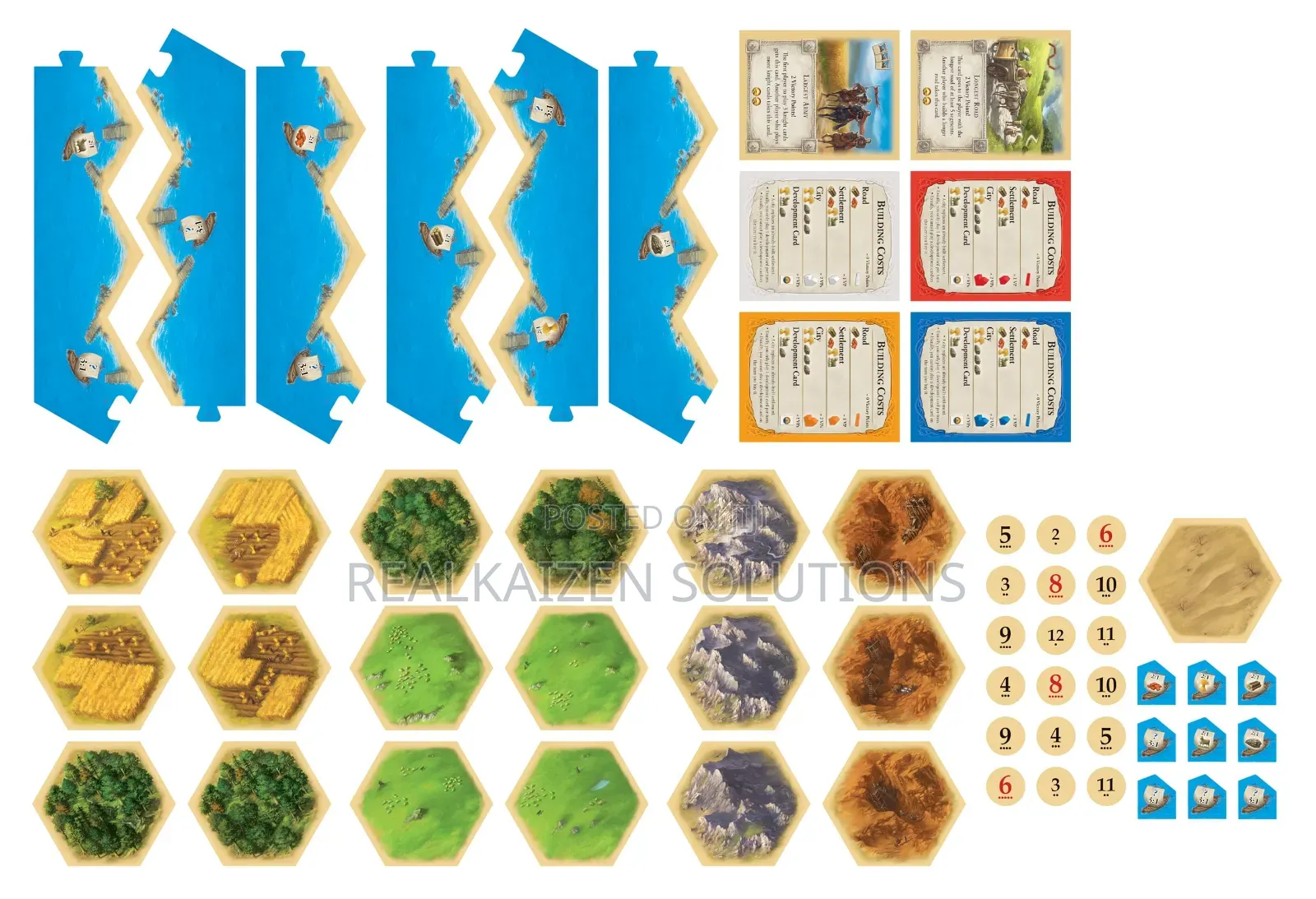 Catan Classic Award Winning Strategy Board Game Trade, Build Settle!