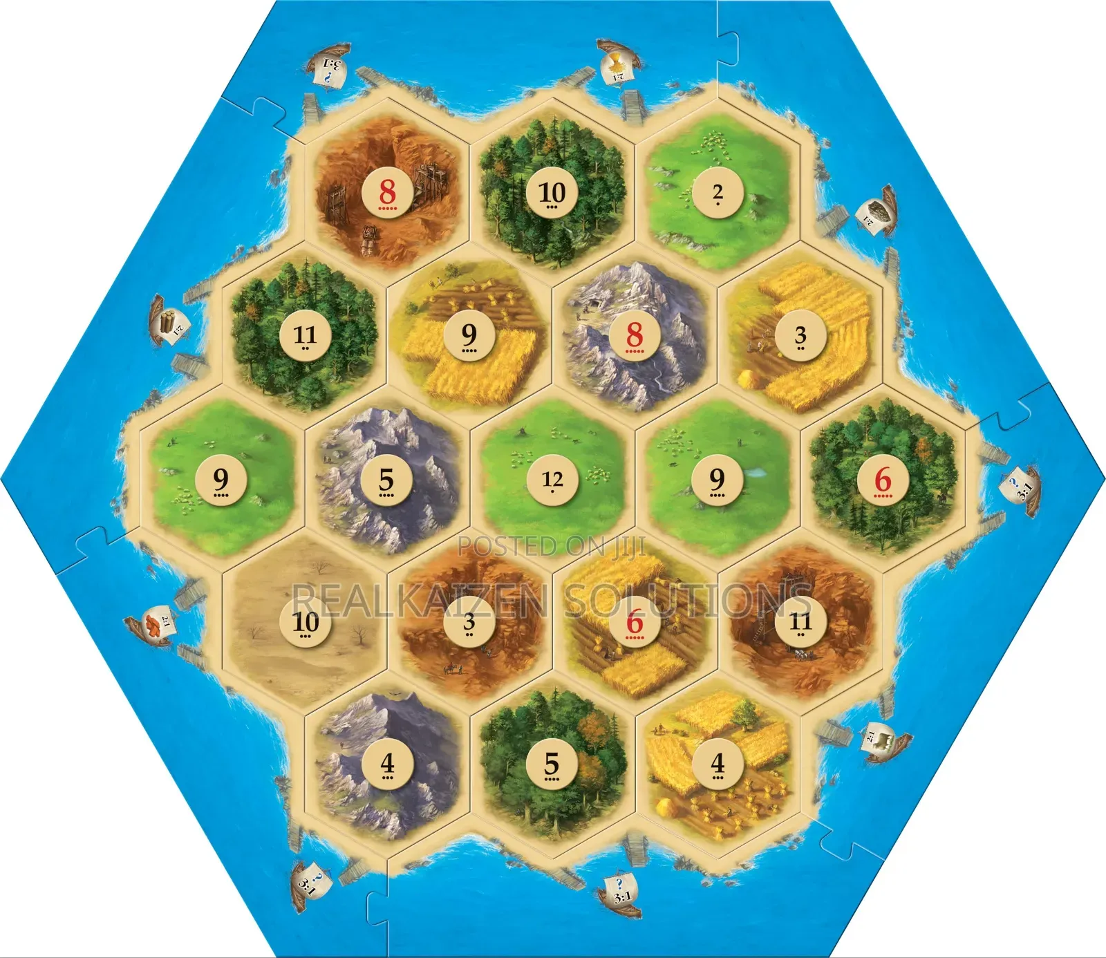 Catan Classic Award Winning Strategy Board Game Trade, Build Settle!