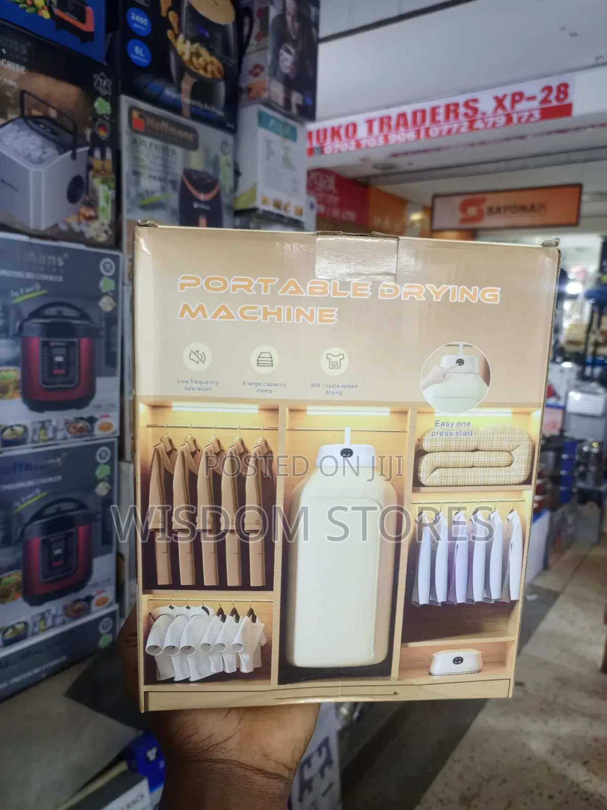 Portable Electric Clothes Dryer