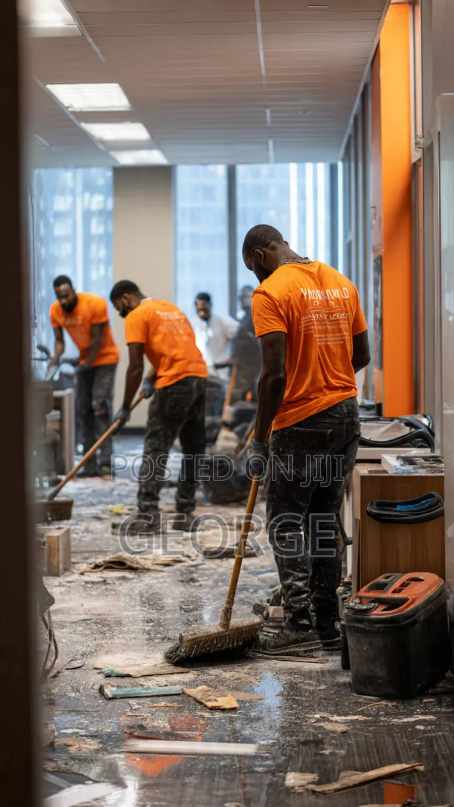 Post Construction Cleaning - Remove Cement, Dust Paint | New Houses
