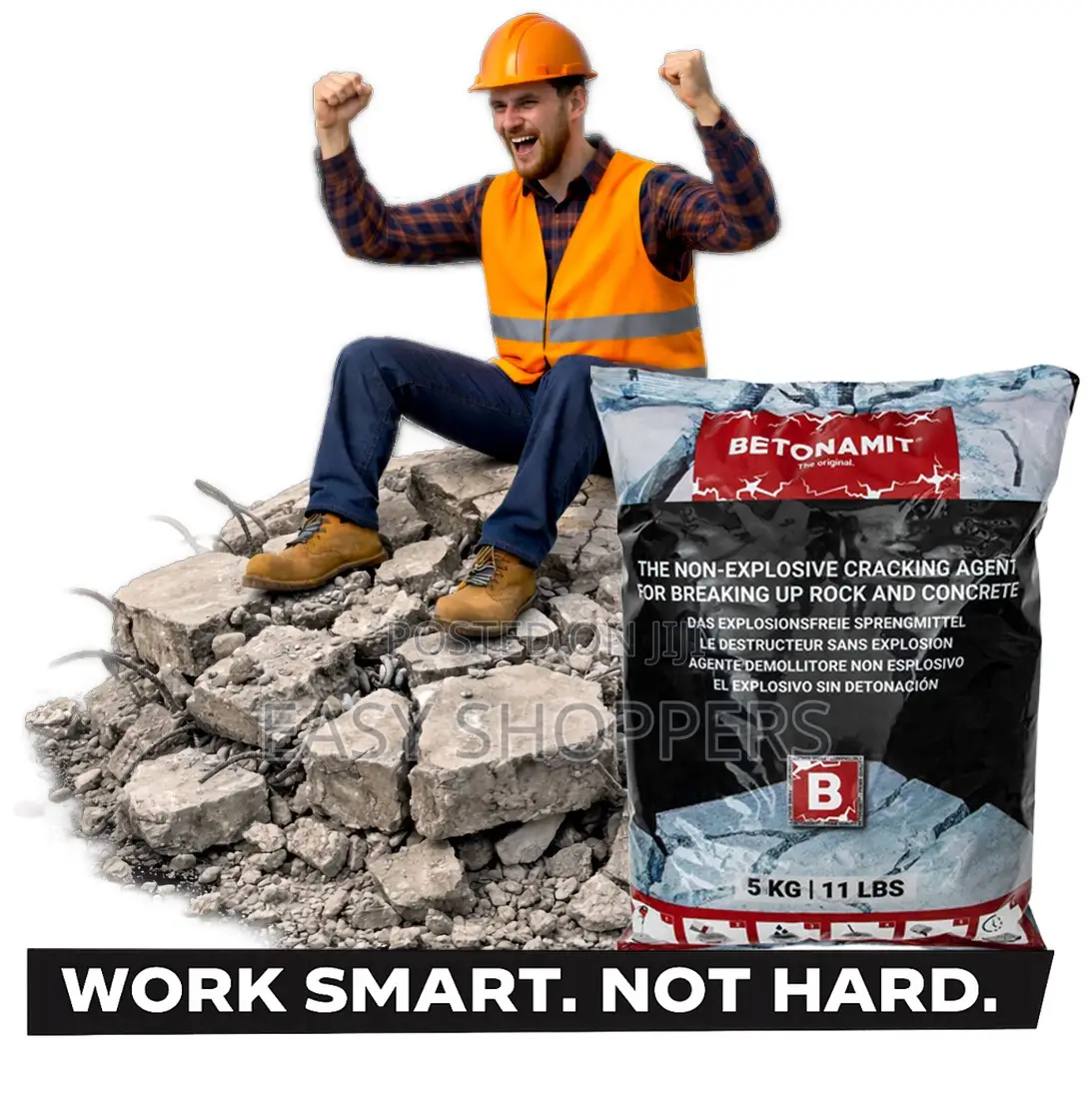 Betonamit Cracking Agent Rock Cracking Agent