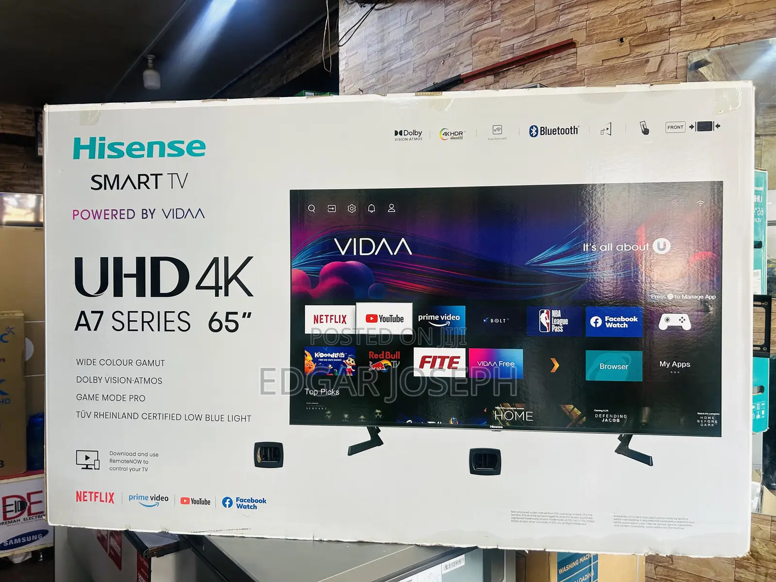 Hisense A7 65 Smart Tv Uhd