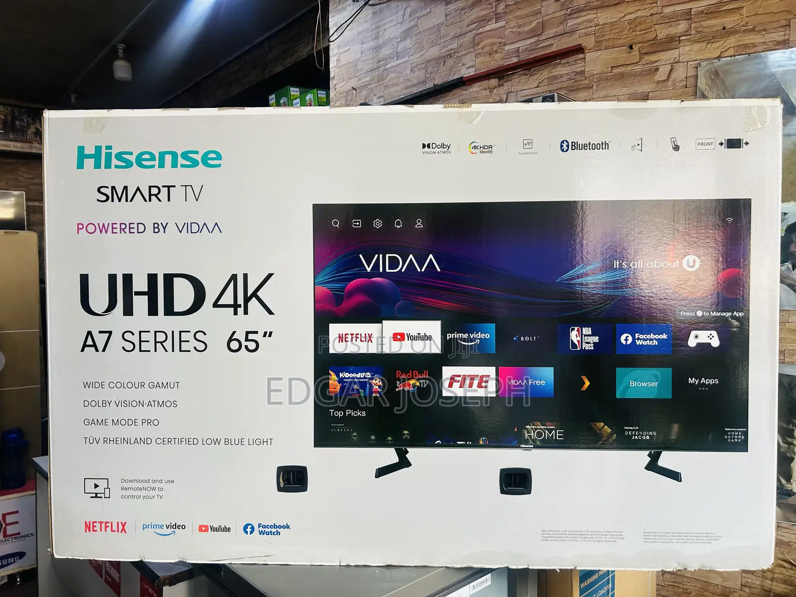 Hisense A7 65 Smart Tv Uhd