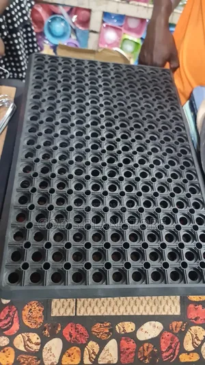Black Entrance Outdoor Indoor Doormats