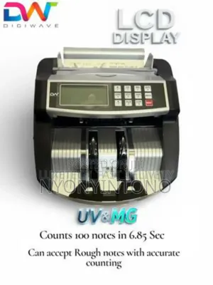 Dw Big LCD Screen 4currency Counter Fake With Value Calculation