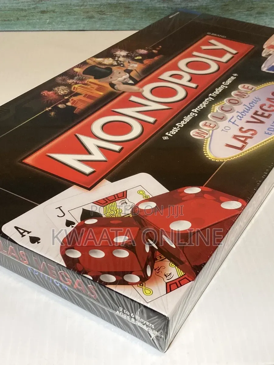 Monopoly Las Vegas Edition Board Game 2009 Hasbro