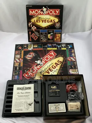 Monopoly Las Vegas Edition Board Game 2009 Hasbro