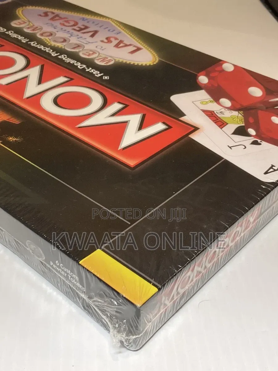 Monopoly Las Vegas Edition Board Game 2009 Hasbro