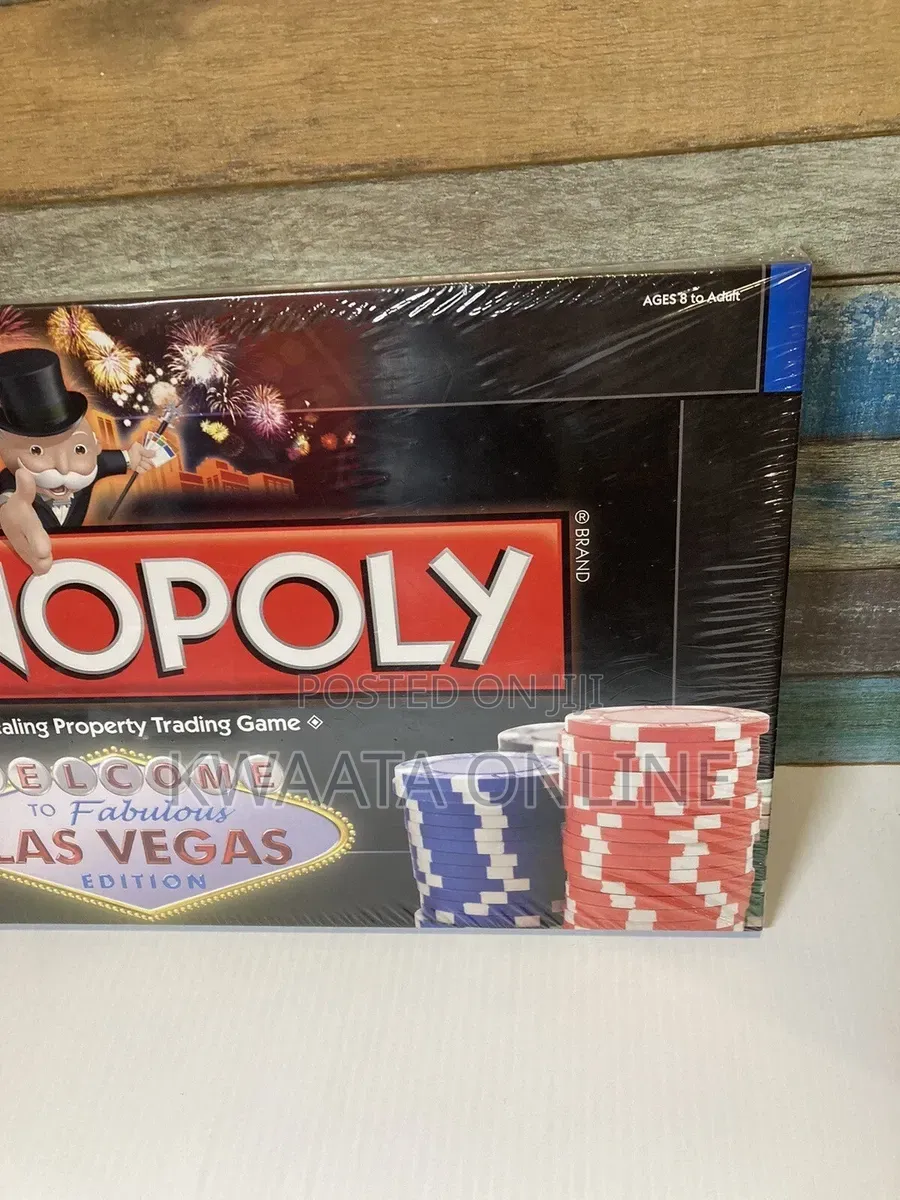 Monopoly Las Vegas Edition Board Game 2009 Hasbro