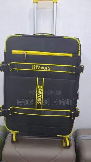 Original Cloth Suitcase. Medium.( Black)