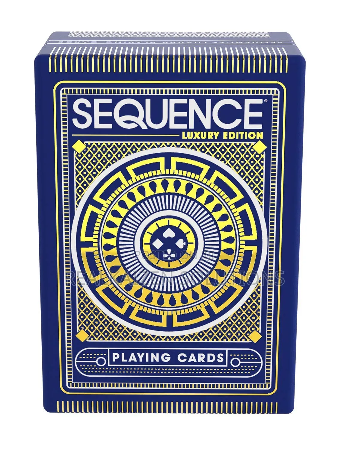 Sequence Luxury Edition Strategy Board Game for 2–12 Players