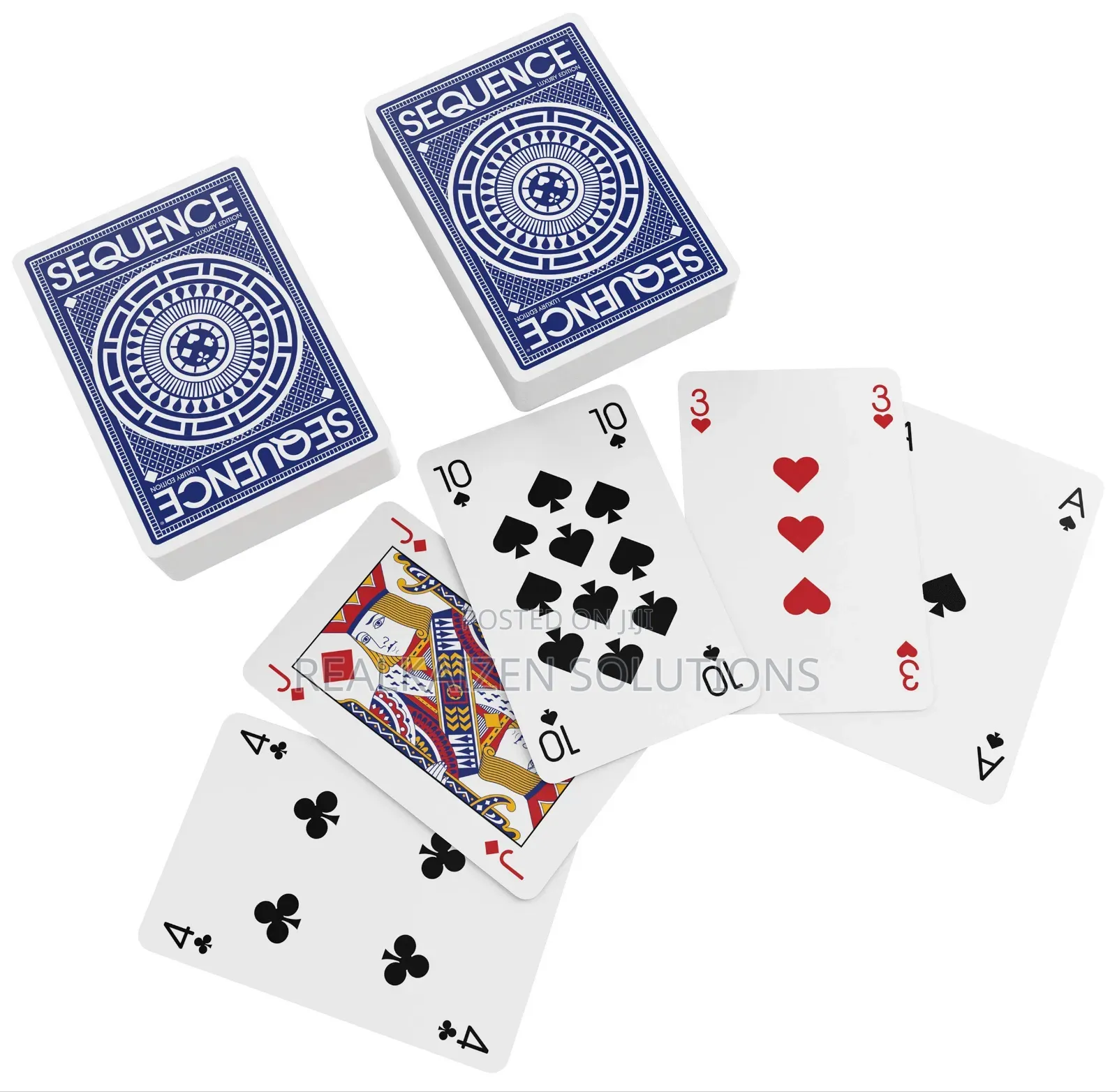 Sequence Luxury Edition Strategy Board Game for 2–12 Players