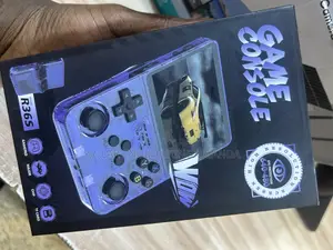 R36s Handheld Retro Game Console – 64gb – Transparent Purple