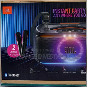 JBL Partybox on-the-Go 2 Portable Bluetooth Speaker