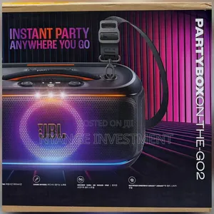 JBL Partybox on-the-Go 2 Portable Bluetooth Speaker