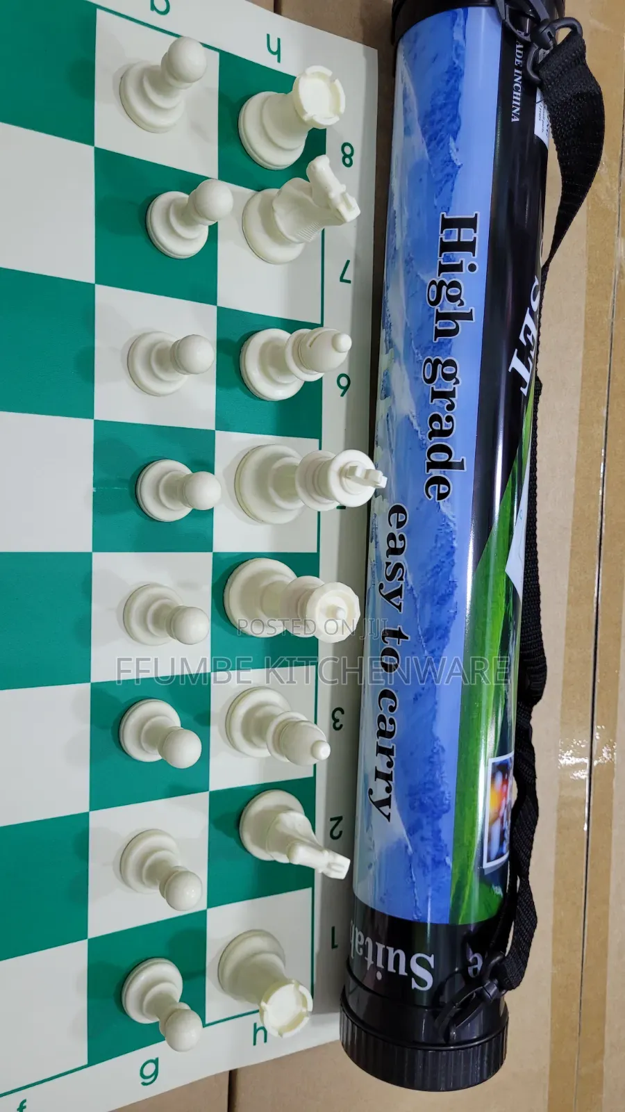 Roll Up Chess Board Big