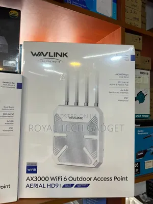 Wavlink Ax3000 Wifi 6 Outdoor Aerial Hd9i Accesspoint