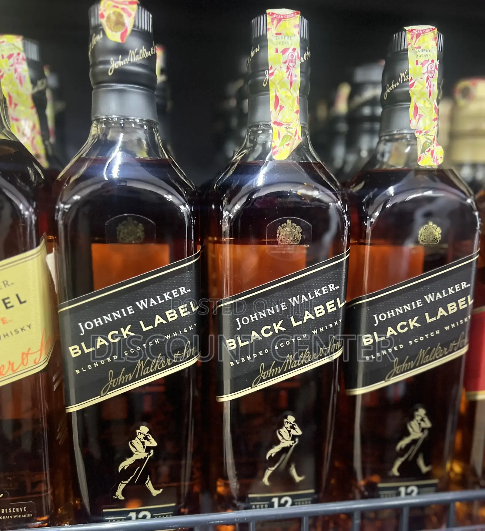 Black Label John Walker Scotch Whisky