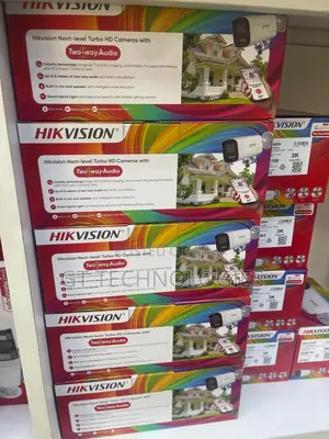 Hikvision Security Camera Featuring Colorvu Technology/ Two Way Audio