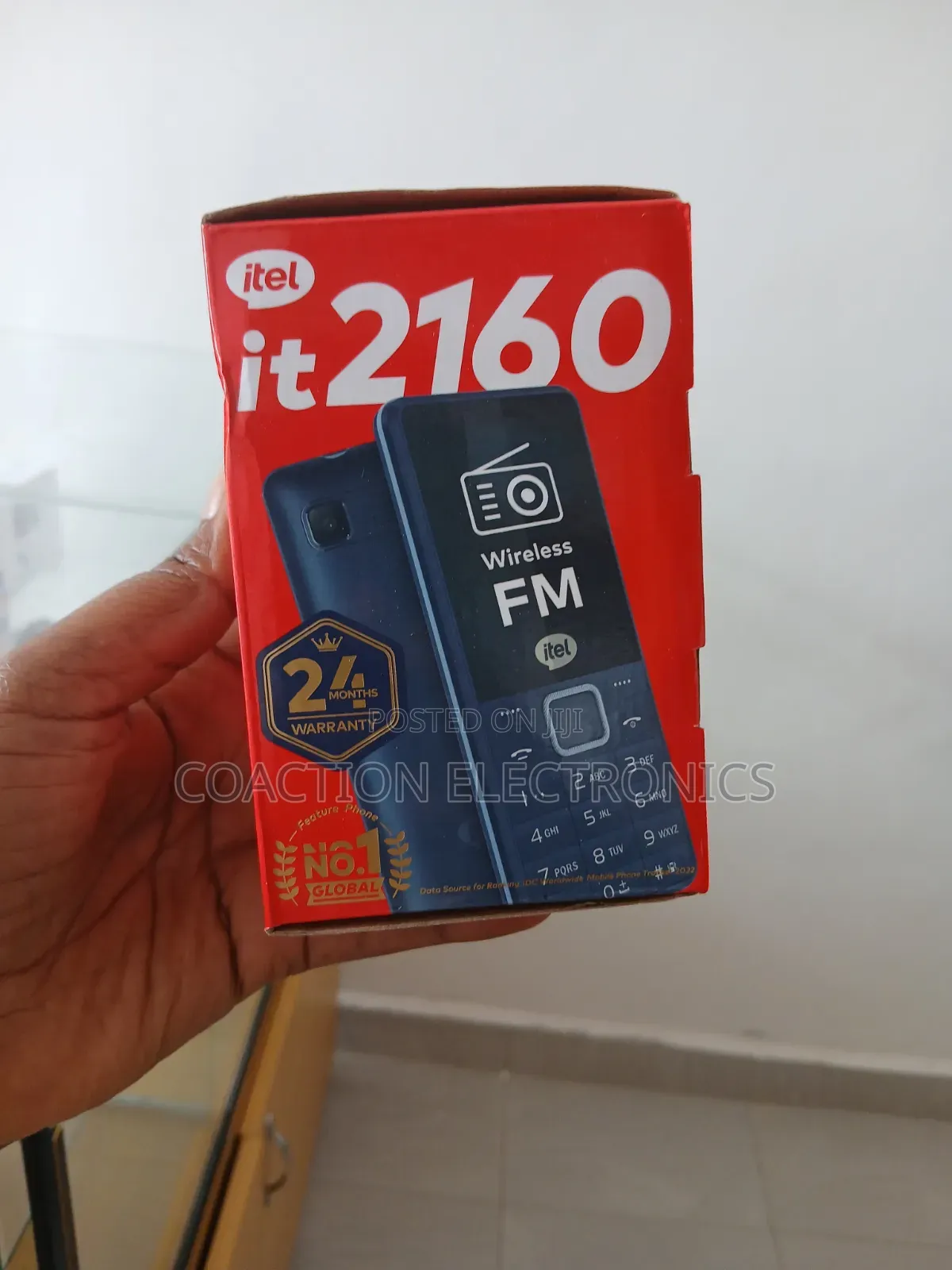 New Itel it2160 32 GB Black