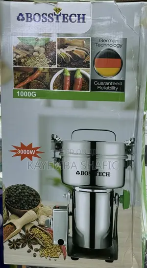 Bosstech 1000g Commercial Electric Grain and Spice Grinder (3000w)