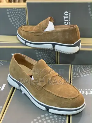 Suede Roberto Venuit O Penny Loafers