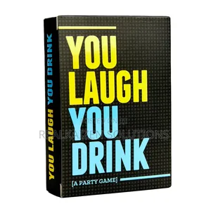 You Laugh, You Drink| Adult Hilarious Funny Party Card Game