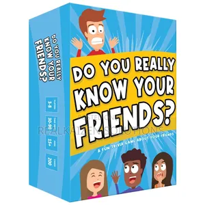 Do You Really Know Your Friends? – Fun Trivia Card Game