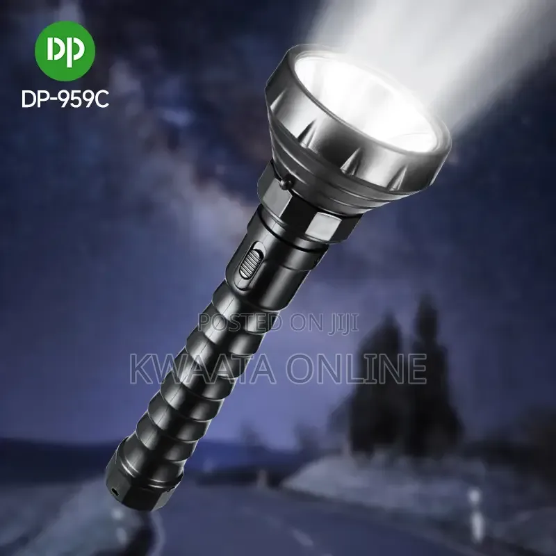 Dp-959, Super Bright Usb Rechargeable Torch Led Flashlight 4w, Camping