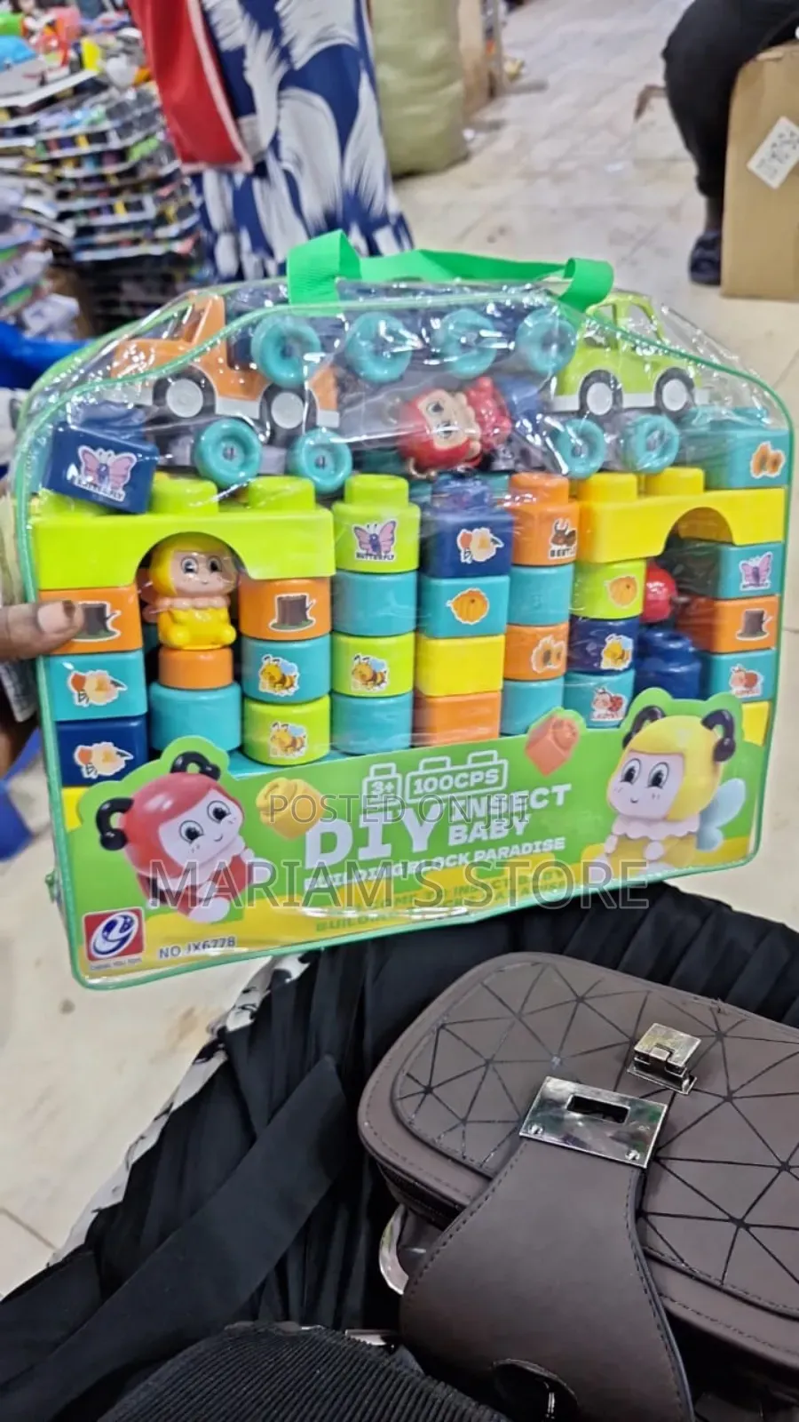 Insect Baby Building Block Paradise Toy Set, Colorful Plastic 1]